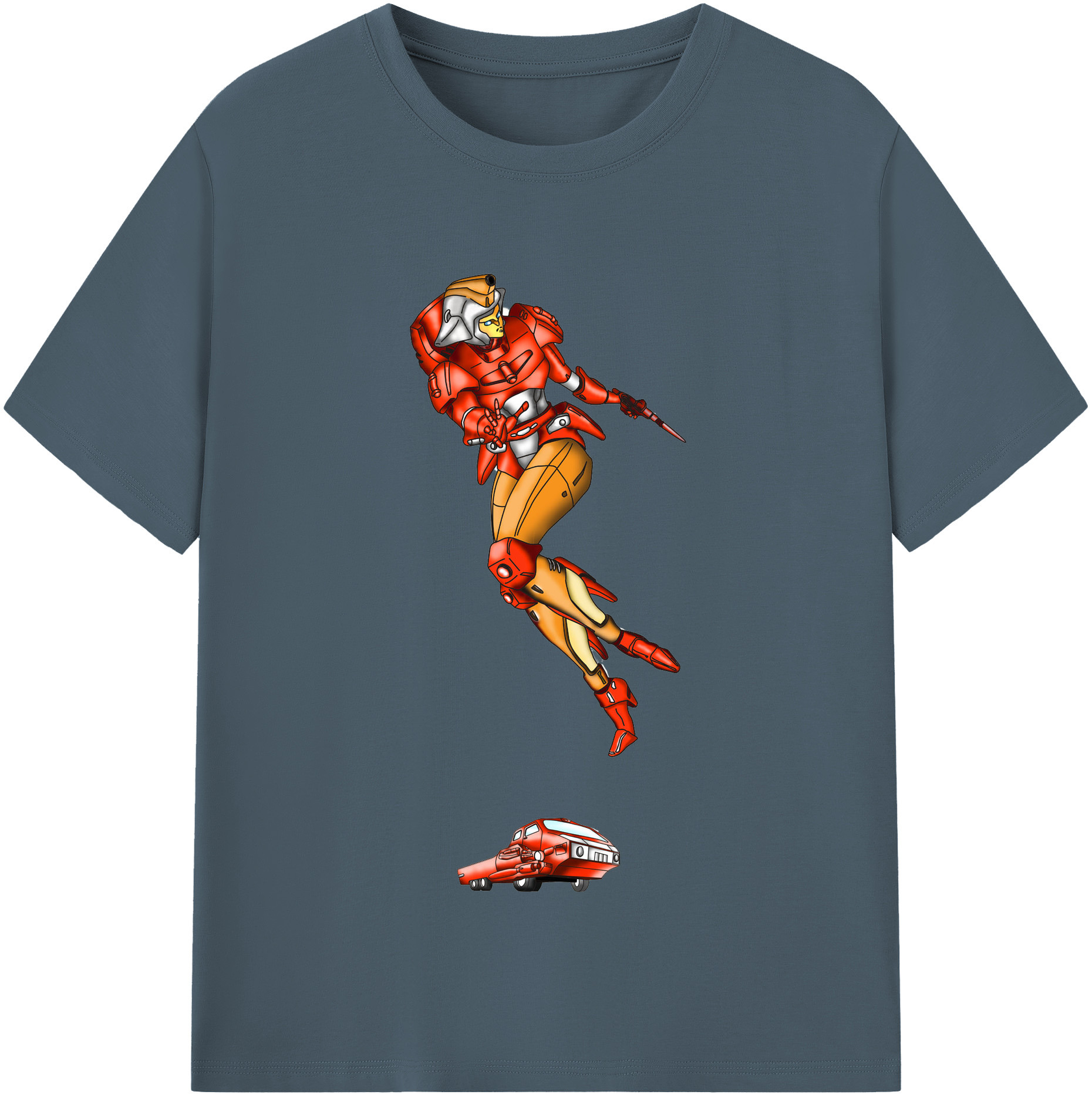 （画像用）  綿100％半袖Tシャツ（フロントプリント）